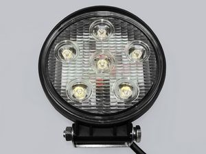 Automobilový LED reflektor 6*3W IP68 kruhový