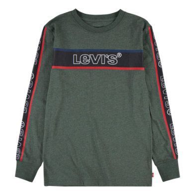 Dětská košile Levi's® s dlouhým rukávem zelená