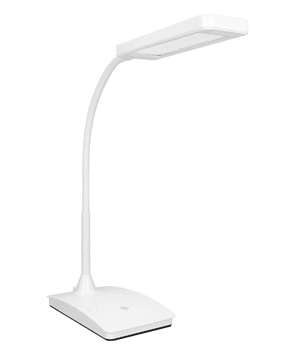 ORNO TOPAZ LED stmívatelná stolní lampa, 360lm, 4000K, bílá