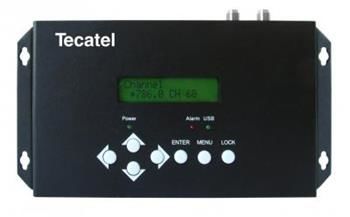 TECATEL Modulátor COFDM DVB-T DIM3, UHF-VHF, LCD, USB
