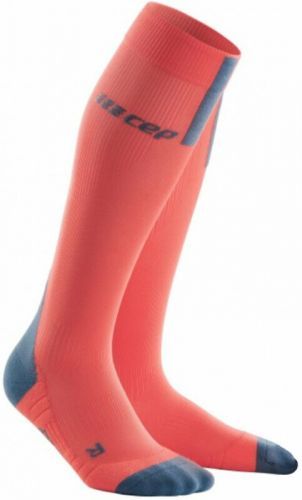 CEP WP40BX Compression Tall Socks 3.2 Coral-Grey II