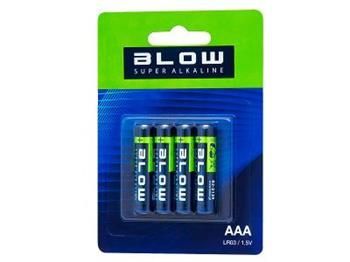 BLOW Baterie SUPER ALKALINE AAA LR3 blistr 4ks