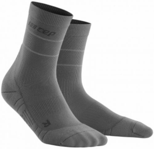 CEP WP5C2Z Compression Mid-Cut Socks Reflective Grey III