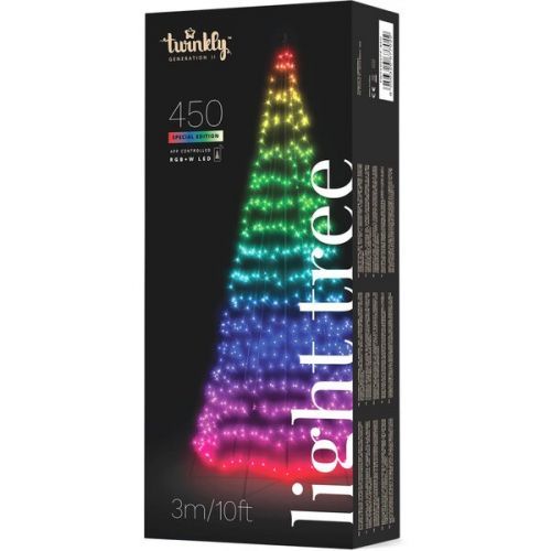 Twinkly Light Tree Special Edition 3m venkovní světelný stromek, 450 světýlek