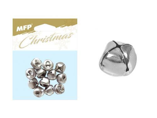 MFP 8882339 Rolničky 2cm/12ks stříbrné