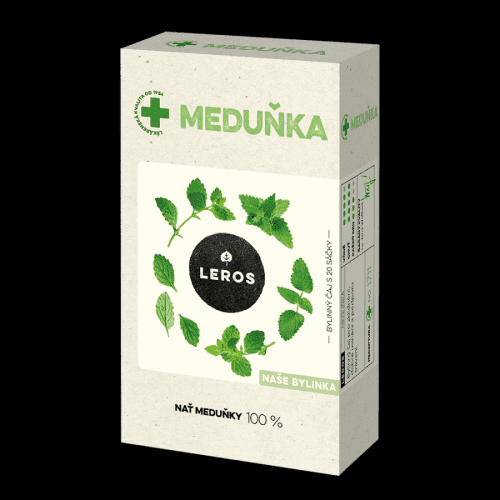 LEROS  Naše bylinka Meduňka bylinný čaj 20 sáčků
