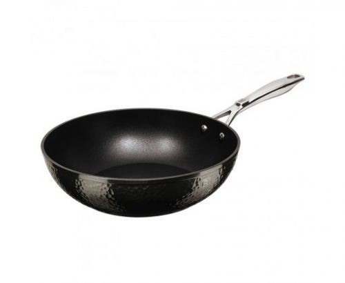 Pánev WOK s titanovým povrchem 28 cm Shine Basalt Collection