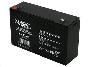 Baterie olověná  6V / 12Ah Xtreme 82-201 gelový akumulátor