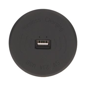 Vestavěná bezdrátová indukční nabíječka s USB portem ORNO OR-AE-1367/G, če