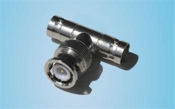 Spojka BNC zdířka - konektor - zdířka ,T