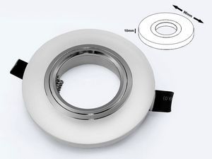 Podhledový rámeček MATNÝ pro LED svítidlo Anya