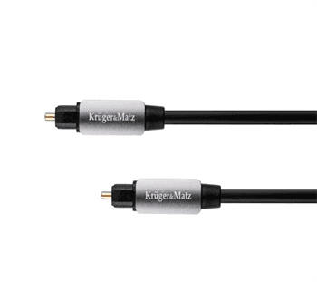 Optický kabel 1,0m Kruger&Matz toslink-toslink
