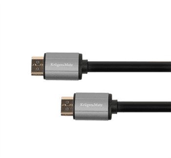 Kabel HDMI 15m 2.0 4K KRUGER & MATZ KM1203 GOLD, blistr
