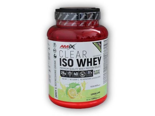 Amix Clear Iso Whey 1000g