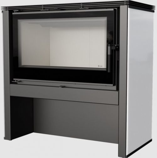 KRATKI krbová kamna JUNO 12 bílý