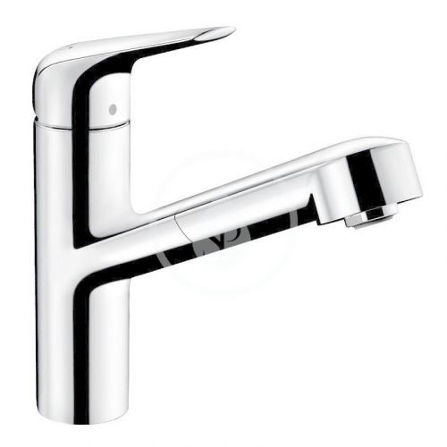 HANSGROHE Focus M42 Dřezová baterie M427-H150 s výsuvnou sprškou, chrom 71814000