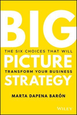 Big Picture Strategy - The Six Choices That Will Transform Your Business (Dapena-Baron Marta)(Pevná vazba)