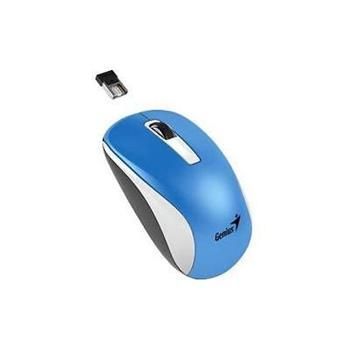 Myš GENIUS NX-7010, 1200 dpi, Blue-Eye senzor, bezdrátová, modrá