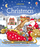 Peep Inside Christmas (Milbourne Anna)(Board book)