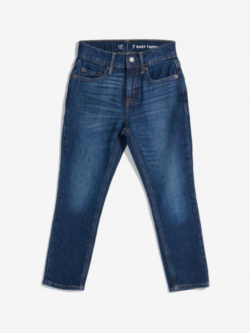 GAP Easy Taper Jeans dětské Modrá