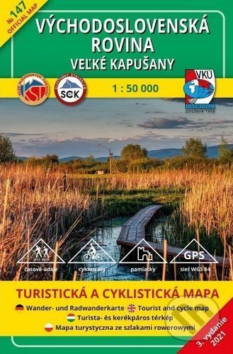 Východoslovenská rovina - Veľké Kapušany 1:50 000 (3.vydanie) - VKÚ Harmanec