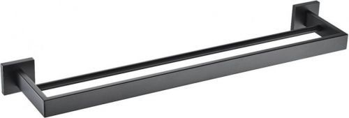 MEXEN Vox dvojitý držák ručníků, černá 707025-70