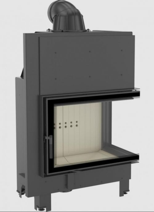 KRATKI krbová vložka MBA 17 BS pravé ohýbané sklo