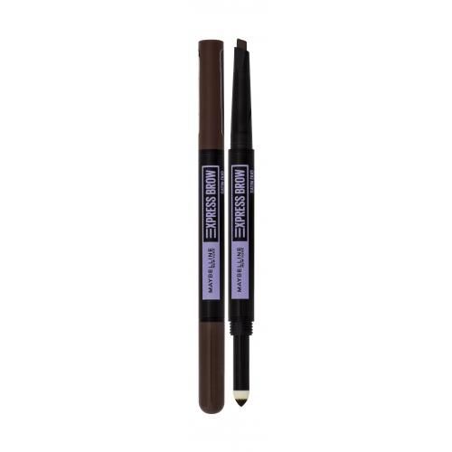 Maybelline Express Brow Satin Duo 0,71 g tužka a pudr na obočí 2v1 pro ženy Dark Brown