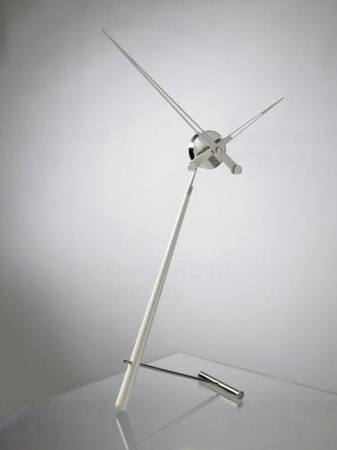 Designové stolní hodiny Nomon Puntero L White 94cm