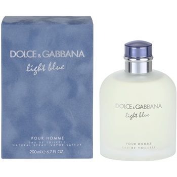 Dolce & Gabbana Light Blue Pour Homme toaletní voda pro muže 200 ml