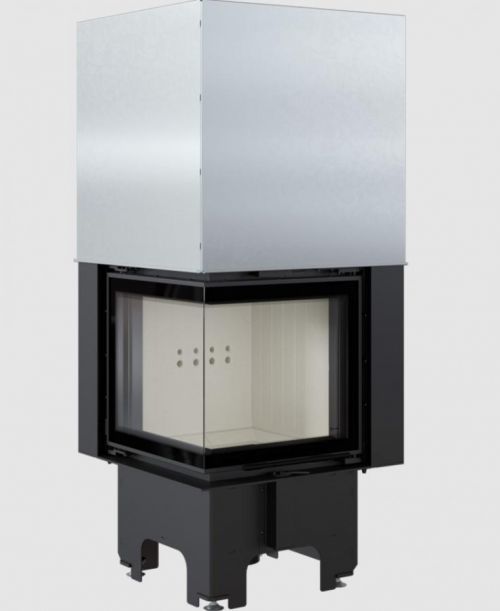 KRATKI krbová vložka VN 480/480 BS, levé prosklení s výsuvem