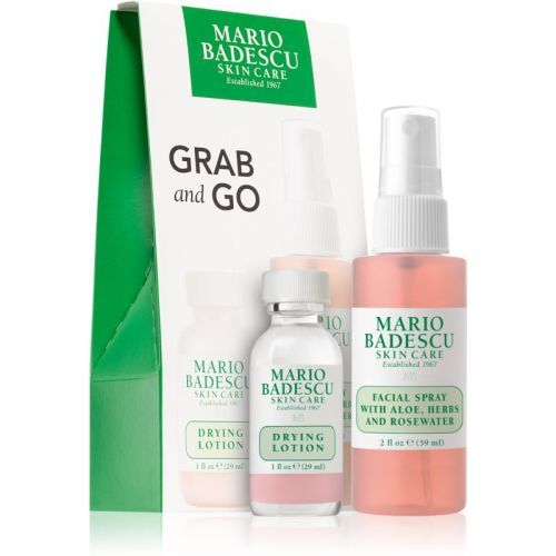 Mario Badescu GRAB and GO cestovní sada pro dokonalou pleť