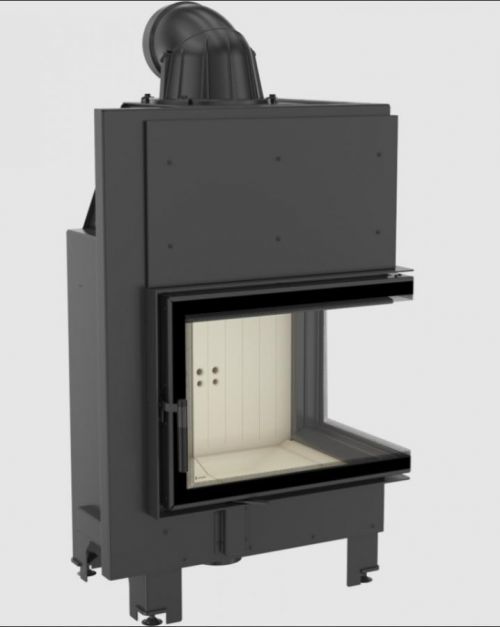 KRATKI krbová vložka MBZ 13 BS pravé ohýbané sklo