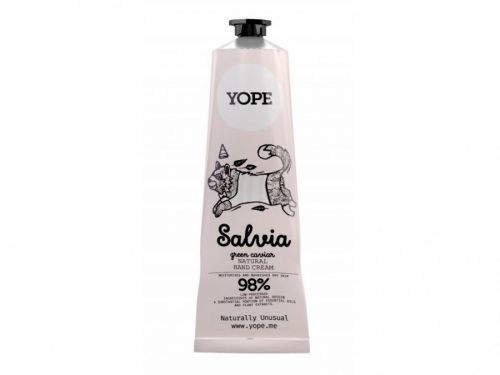 Yope Sage & Green Caviar přírodní krém na ruce pro výživu a hydrataci  100 ml
