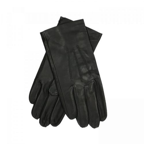 Dámské kožené rukavice černé