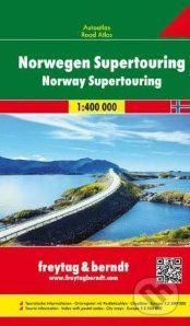 Freytag a Berndt Norsko Supertouring 1:400 000 autoatlas