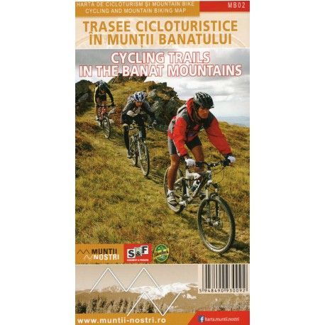 Schubert a Franzke MB02 Cycling Trails In The Banat Mountains 1:60 000 cykloprůvodce