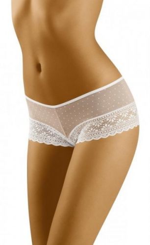 Wol-Bar Mila Bílé kalhotky XL bílá