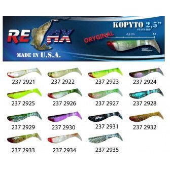 RELAX kopyto RK 2,5 (6,2cm) cena 1ks/bal10ks 2922