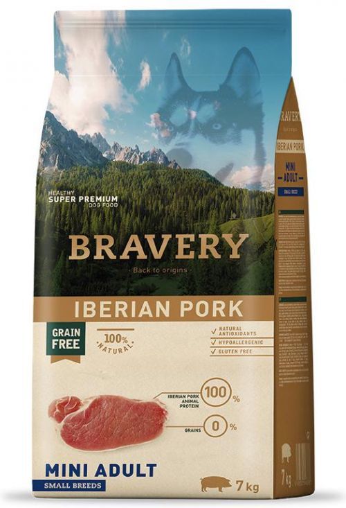 Bravery Adult mini Pork 2 kg
