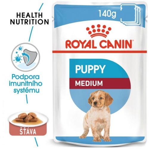 Kapsička ROYAL CANIN Medium Puppy 10x140g (multipack) Miss Sixty