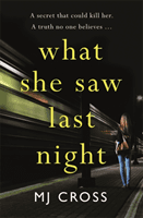 What She Saw Last Night (Cross Mason)(Paperback / softback)