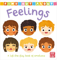 Find Out About: Feelings - A lift-the-flap book of emotions (Pat-a-Cake)(Board book)