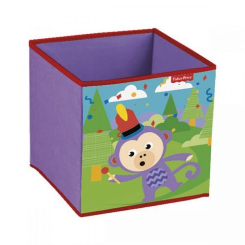 Dětský látkový úložný box Fisher Price Monkey