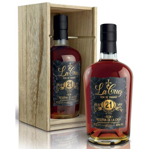 Ron La Cruz 21YO 0,7l 40% Dřevěný box