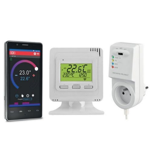 Elektrobock  PT 725 WIFI týdenní termostat podsvícený LCD + ovládání telefonem
