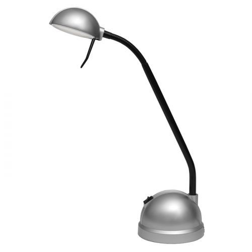 Ecolite Lampa stol. LED,8W,630lm,4000K,stříbrná L460-LED/STR