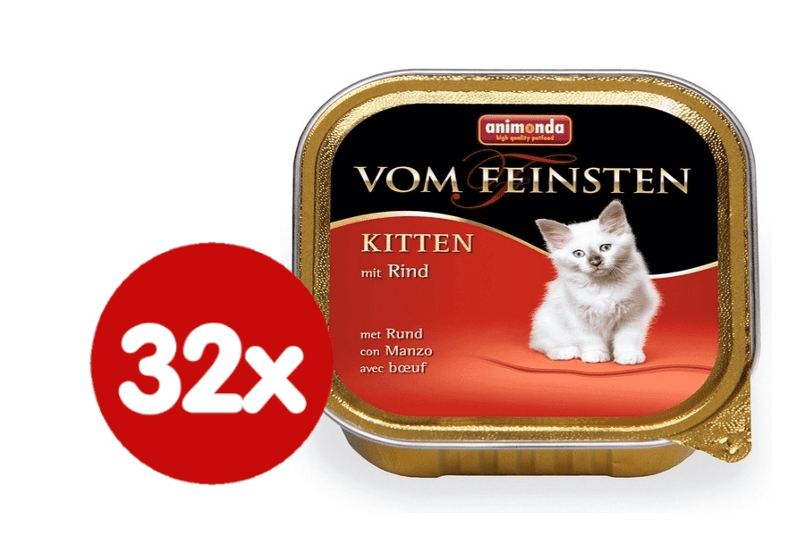 Animonda paštika KITTEN hovězí pro koťata 32x100 g