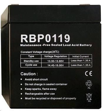 CyberPower náhradní baterie, 12V / 5 Ah, pro BU650E-FR,UT650EG-FR,UT1050EG-FR