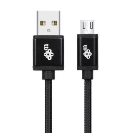 TB Touch USB - micro USB kabel, 2m, černý
